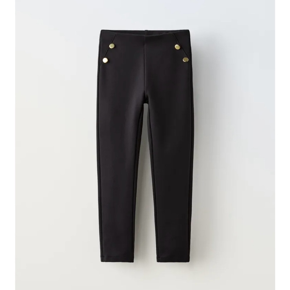 Zara Black Kids Leggings